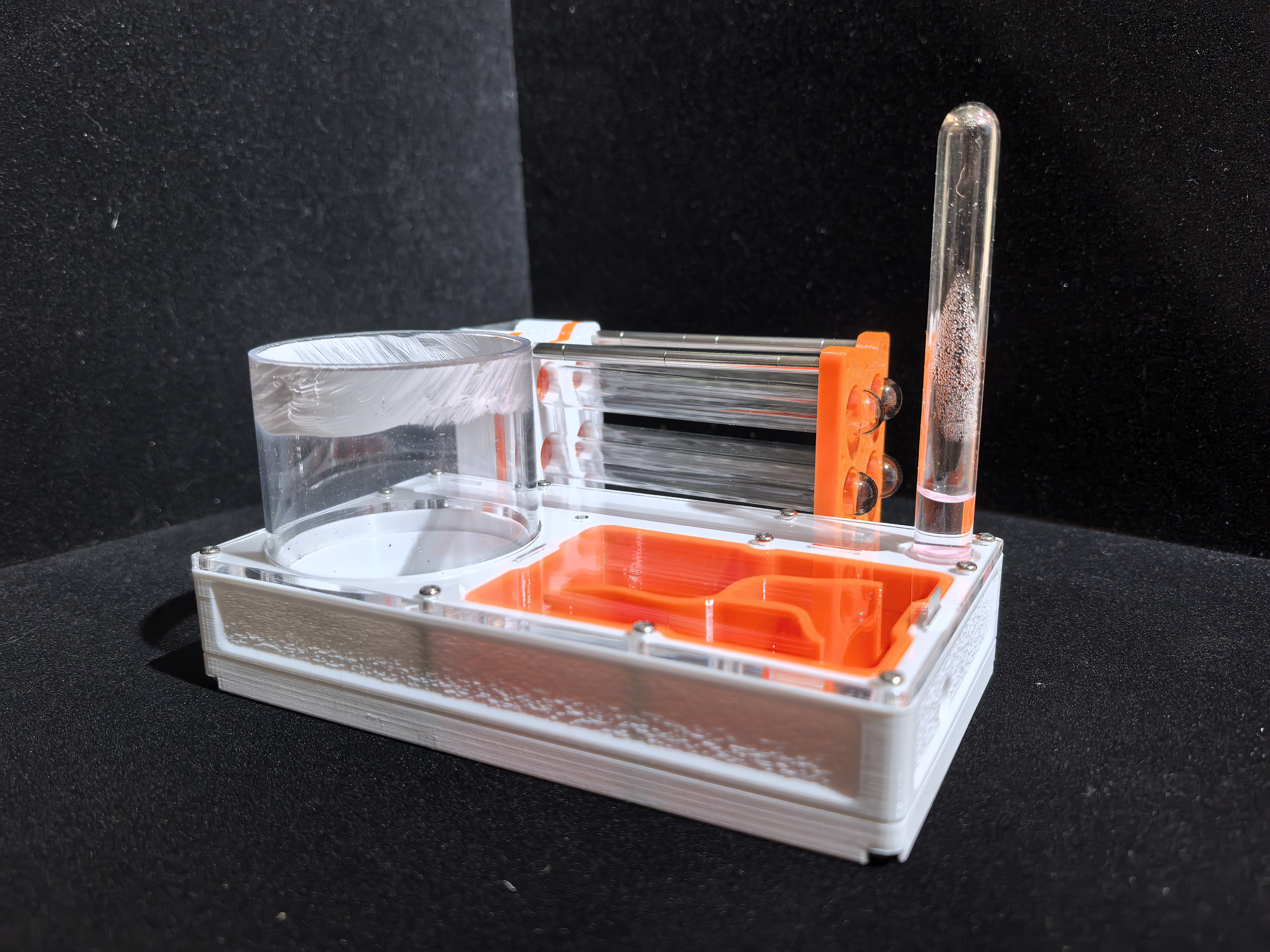 Miniatura 1 do modelo 3D <玲珑> 迷你试管蚁巢 (适配直径12/16mm试管)