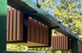 Flowerbox Holder / Blumenkistl Halterung