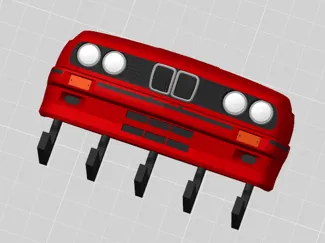BMW E30 M3 Key Hanger/Silhouette/Decoration