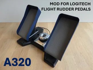 A320 Rudder Pedal Mod for Logitech/Saitek