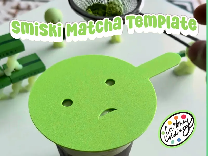 Smiski Matcha Template
