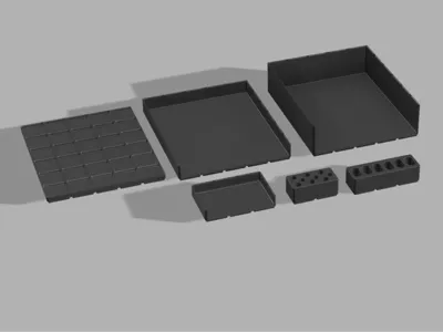 Gridfinity Desk Organizer