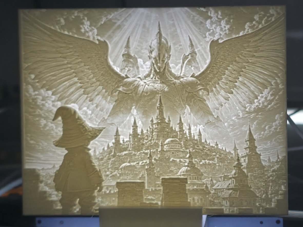 Vivi Lithophane with Light Base (FFIX)