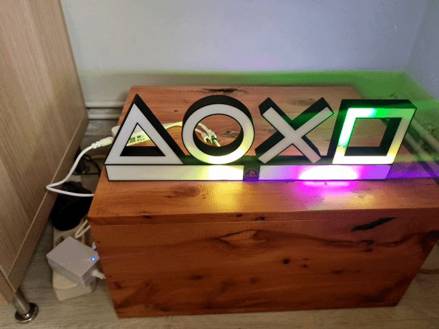 PlayStation Light Box Multicolor