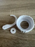 Écrou de pistolet à cartouche silicone + crochet d'échafaudage — photo 2