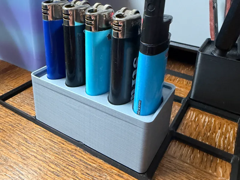 Bic Lighter Gridfinity x5