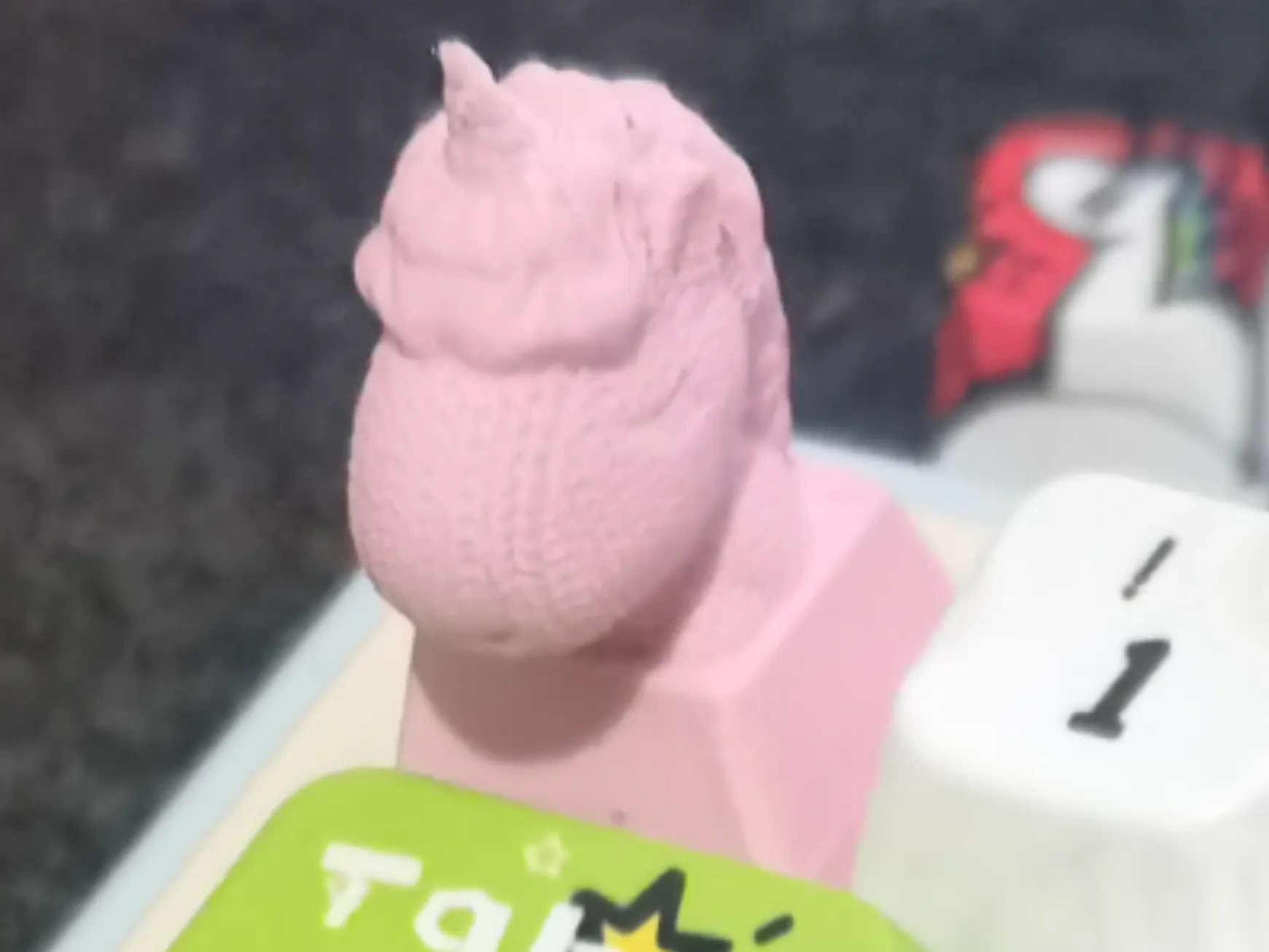 独角兽键帽（小心背刺）