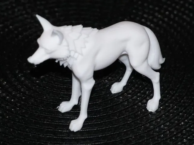 Wolf Figurine - 3D Printable Detailed Animal Model