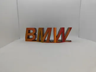 BMW turnable car