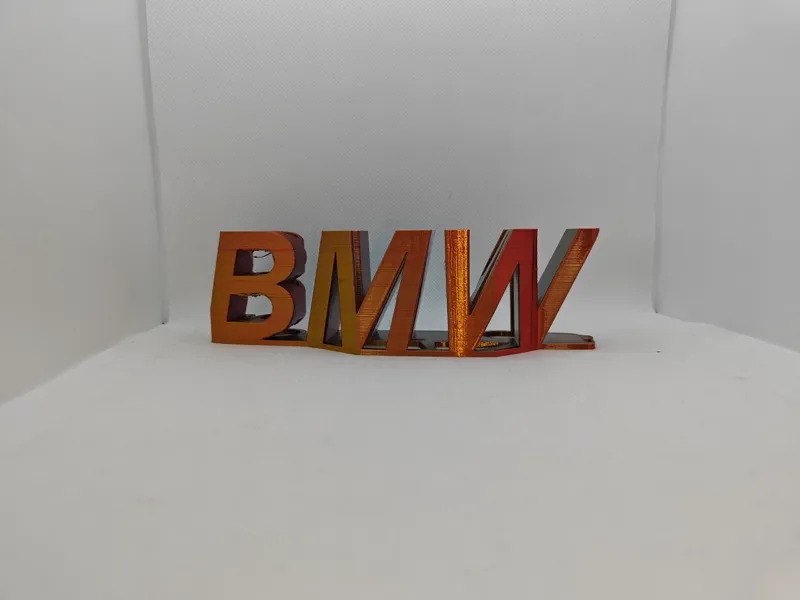 BMW turnable car