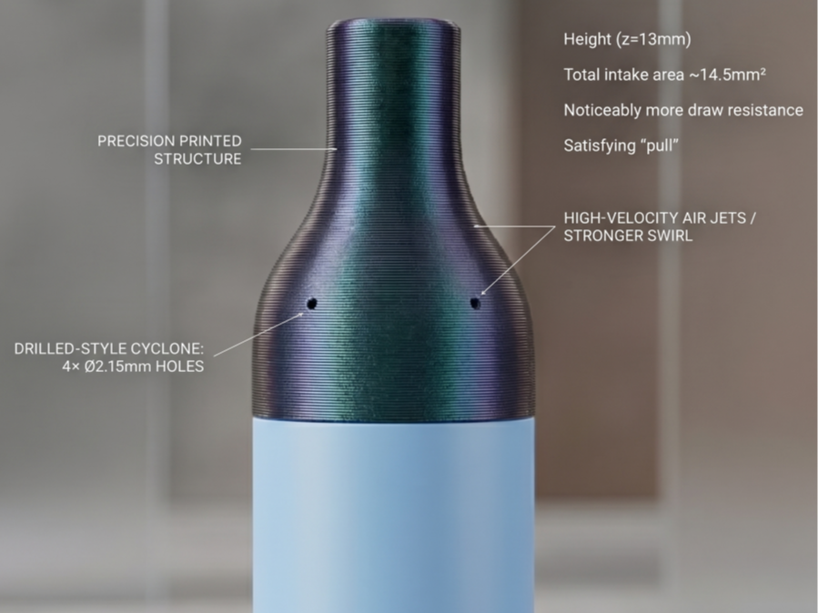 SirEEL Iron Lung VORTEX Mouthpiece