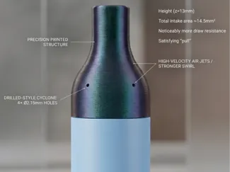 SirEEL Iron Lung VORTEX Mouthpiece
