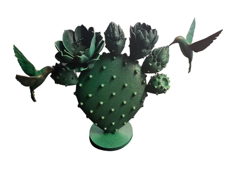 Nopal en Flor: Desert Hummingbird Garden