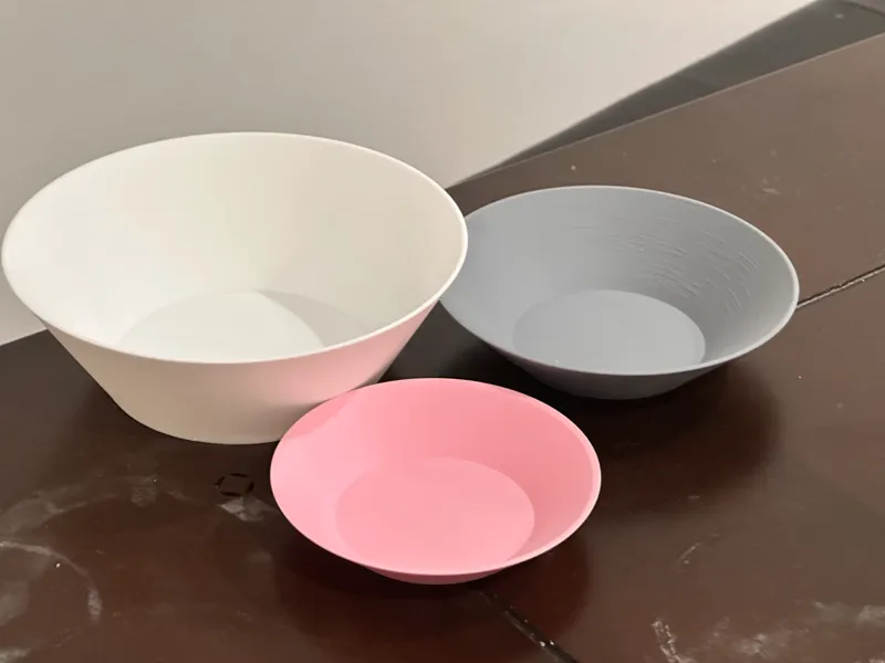 Minimalist Bowls: 3 Sizes, IKEA-Inspired