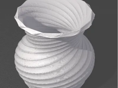 Vase spiral