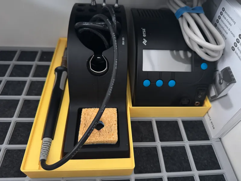 Gridfinity - Inlay ERSA soldering station RDS80
