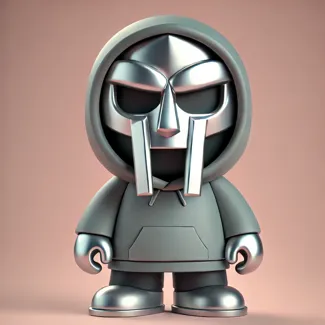 Mf Doom chibi (supports needed)