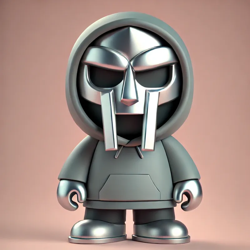 Mf Doom chibi (supports needed)