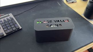 Place Value Coins w/ Holder