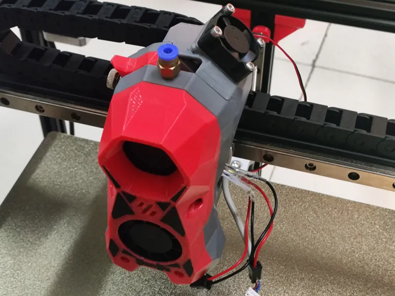 voron 烟囱sb头集线板罩（装备3010挤出机散热风扇）