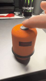 Fidget clicker - Hong Kong Rubbish Bin