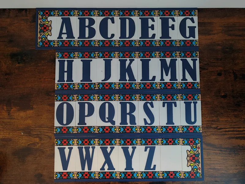 Spanische Kacheln Azulejos