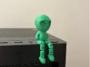 cute little articulated alien guy 