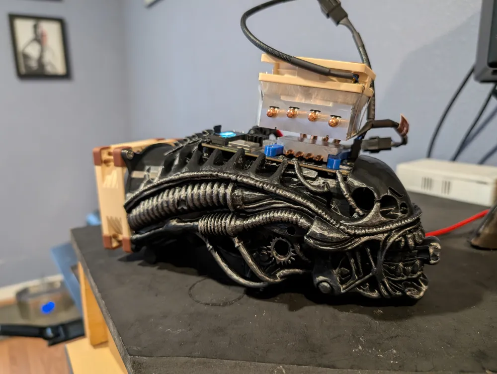Alien Skull - Free 3D Print Model - MakerWorld