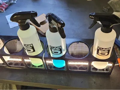 teirshine rack/ detailing rack/shelf