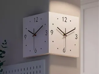 Corner Wall Clock