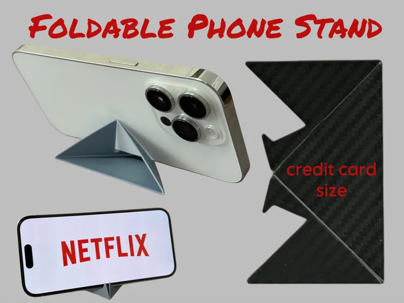 Foldable Phonestand | creditcard size