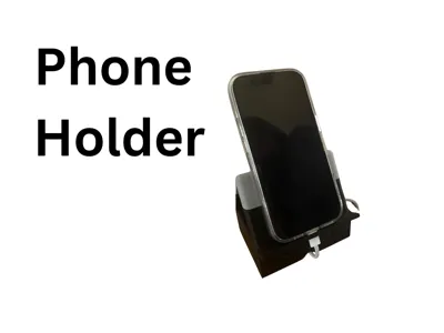 Phone Holder with Charging hole