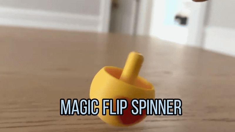 Magic Flip Spinning Top