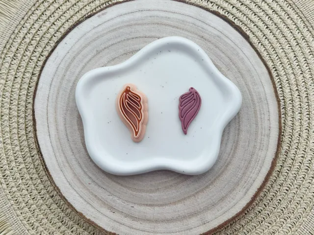 Wing Polymer Clay Earrings Cutter
