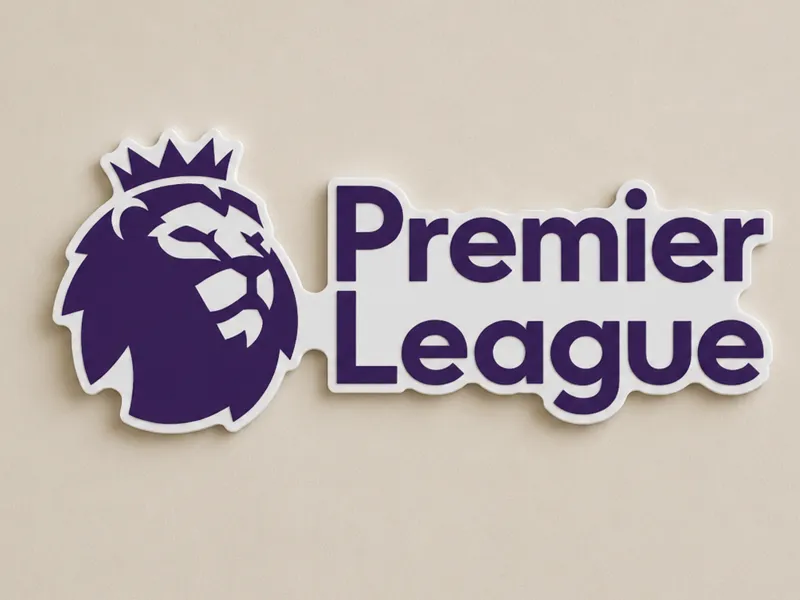 Premier League — Multi-Color 3D Printed Plaque