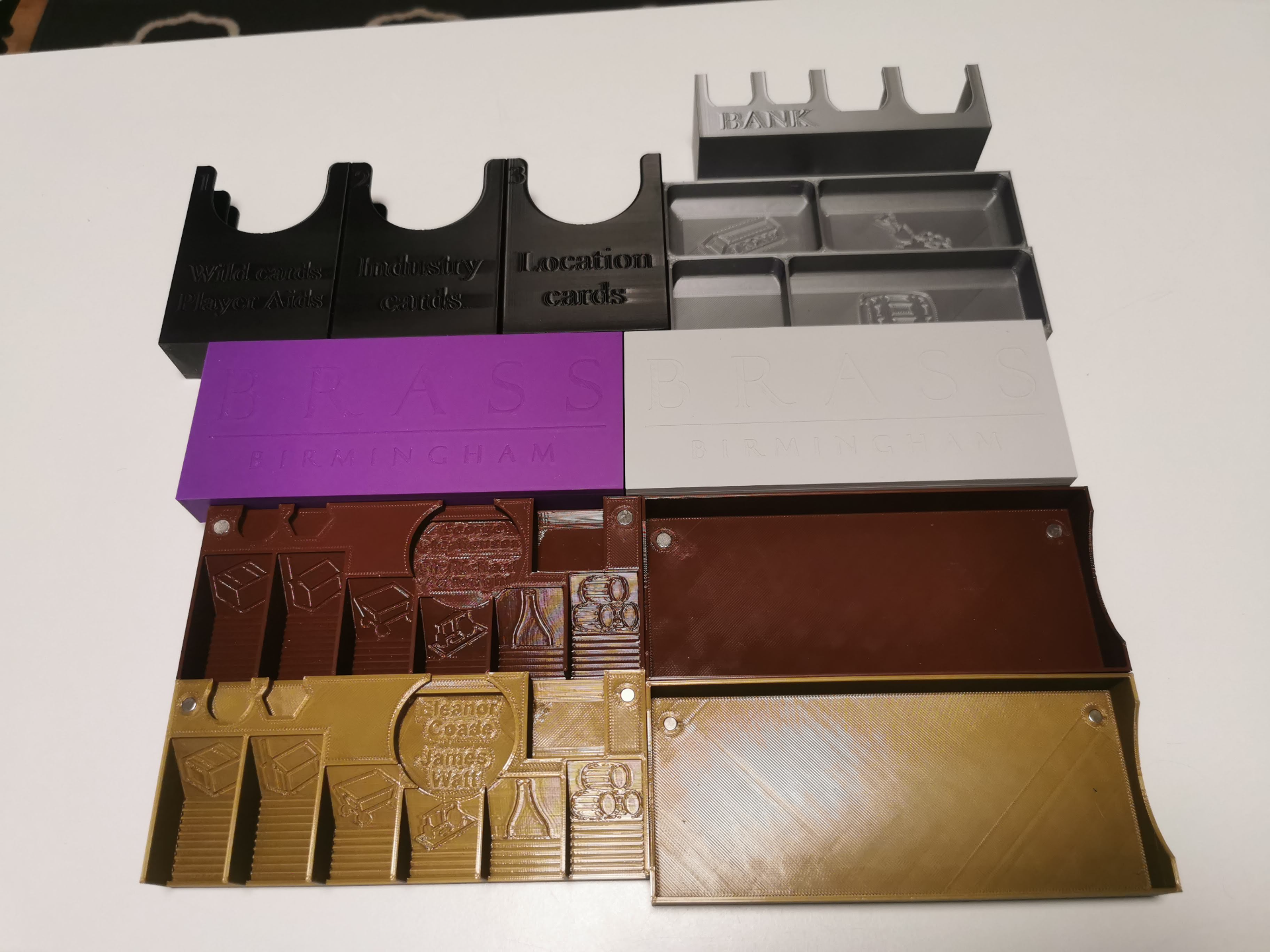 Brass Birmingham DELUX Insert Organizer