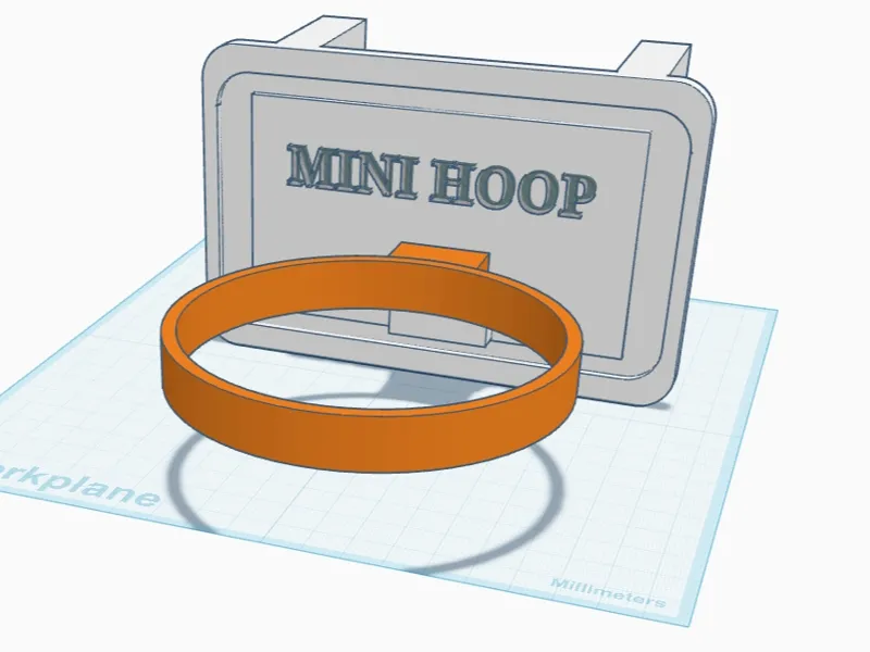 Mini Basketball Hoop