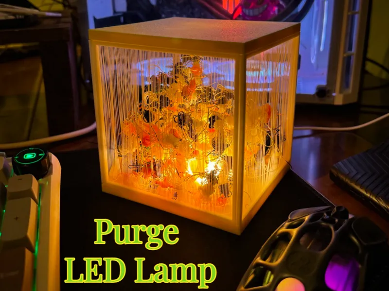 Filament Purge Lamp String Art - LED kit 001