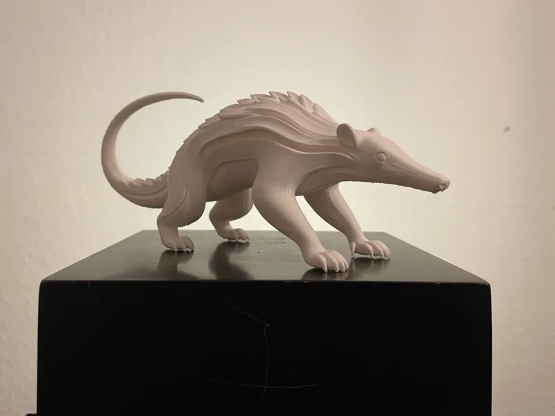 Ameisenbär, Hexa Skulptur