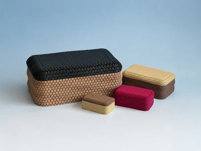 Honeycomb Storage Boxes - 4 Sizes (S to XL)