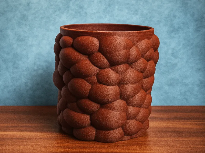 Bubble organic Pot