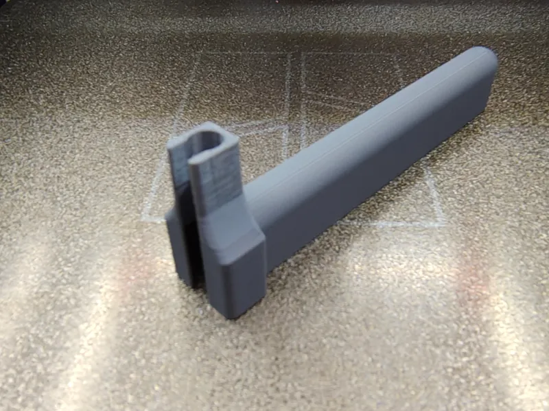 USB-A Plug holder for Bambu Labs P1S/P1P