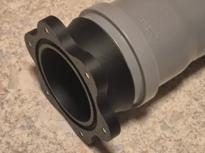 DN75 KG pipe HT pipe adapter magnetic coupling male