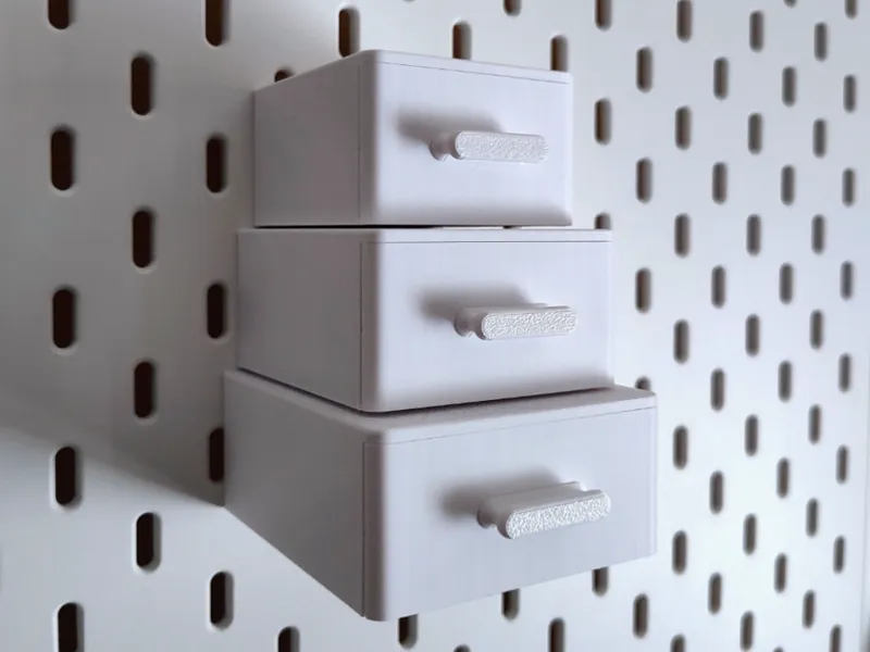 Ikea Skadis Box (Customizable)