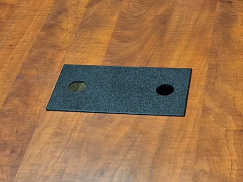 Conference table insert for cords