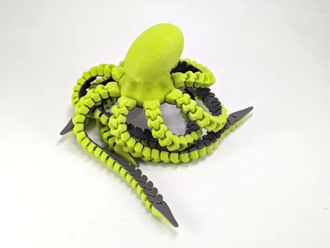 Articulated Octopus view 3