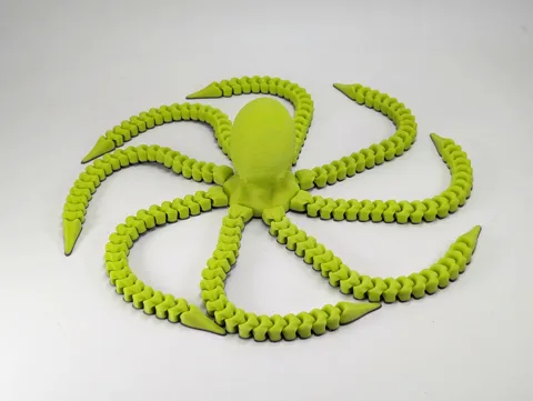 Articulated Octopus view 4