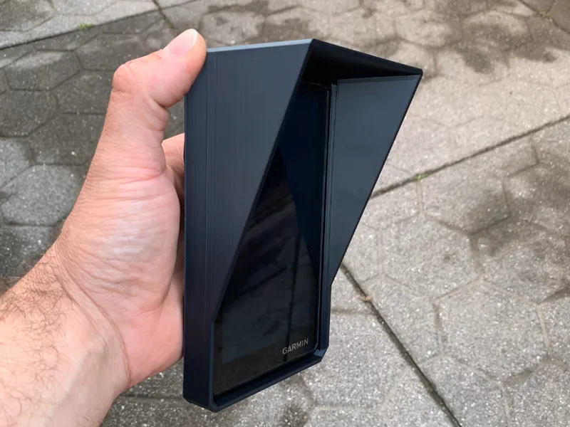 Garmin Zumo XT Sunshade Vertical