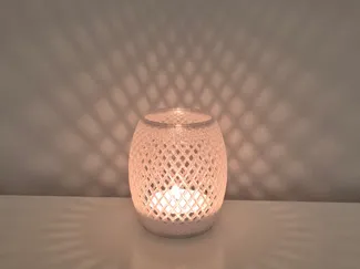 tealight holder transparant PETG or PLA