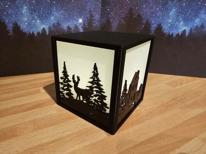 Lamp "Winter Wonderland"